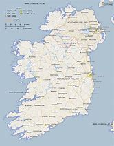 Image result for Map of West Ireland