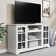 Image result for White TV Stand for 65 Inch TV