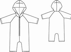 Image result for Hooded Frilly Rubber Romper Suit