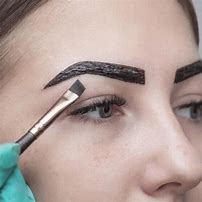 Image result for Henna Eyebrow Tattoo