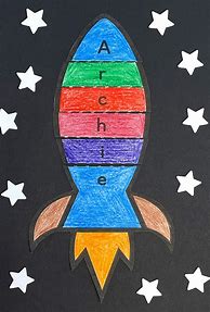 Image result for Name Rocket Craft Preschool