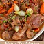 Image result for Chicken Coq AU Vin with Butter Noodles