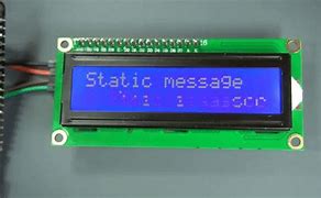 Image result for 16X2 LCD-Display Soldered