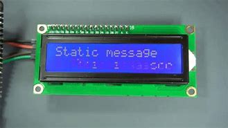 Image result for I2C LCD-Display 16X2 PNG