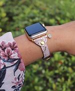 Image result for Rose Gold Apple Watch with Black Band