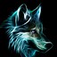 Image result for Cool Neon Wolf Galaxy