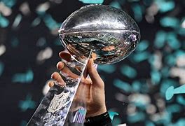 Image result for Super Bowl Trophy Presentation
