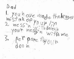 Image result for Funny Notes From Parents Clean