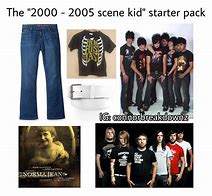 Image result for Scene Kid Starter Pack