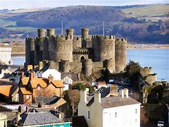 Image result for Conwy Castle Map