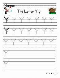 Image result for Alphabet Writing Y