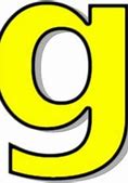 Image result for Yellow Letter G