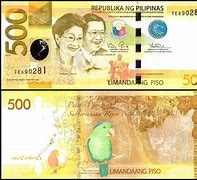 Image result for 500 Peso Bill Back