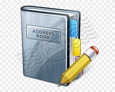 Image result for Clip Artof Address Book