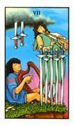 Image result for Seven of Swords Tarot Card