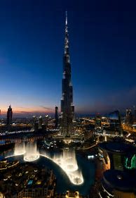 Image result for Burj Khalifa at Night