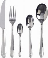 Image result for Steel Cutlery Set