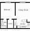 Image result for 1 Bedroom House Floor Plans