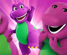 Image result for Barney Purple Dinosaur