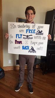 Image result for Swimming Hoco Signs