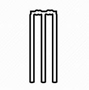 Image result for Cricket Stumps Silhouette