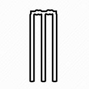 Image result for Cricket Stumps Outline