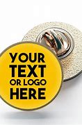 Image result for Custom Pin Button Badges