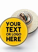 Image result for Button Pin Badge