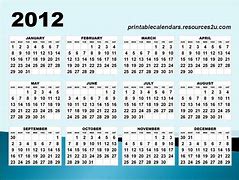 Image result for 2012 Calendar with Holidays