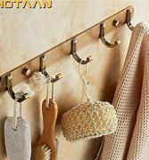 Image result for Bathroom Hook with Clip