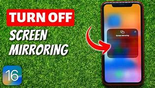 Image result for How to Turn Off Screen Mirroring iPhone