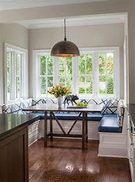 Image result for Breakfast Nook with Storage