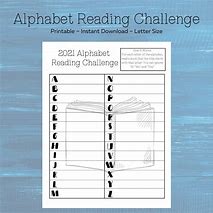 Image result for Alphabet for Reading Challenge