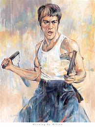 Image result for Bruce Lee Art Fallout
