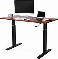 Image result for Manual Height Adjustable Standing Desk