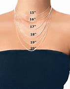 Image result for How Long Is a 16 Inch Necklace