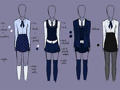 Image result for Cute Anime Girl School Uniform Wear