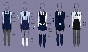 Image result for Anime Girl Wearing School Uniforms