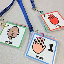 Image result for Autism Lanyard Cards