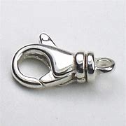 Image result for Swivel Lobster Clasp Silver Tone