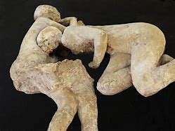 Image result for Pompeii People Hugging