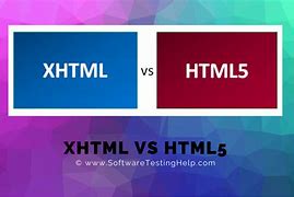 Image result for Difference Between HTML and XHTML