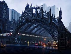 Image result for Gothic Train Station
