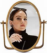 Image result for Ornate Oval Mirror