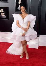 Image result for Cardi B Grammy Dress