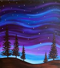 Image result for Paint Night Sky