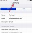 Image result for iPhone Settings Menu Mail