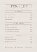 Image result for Price List Template Canva