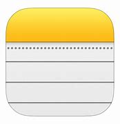 Image result for iOS Notes App Icon