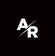 Image result for AR Logo in White Colour